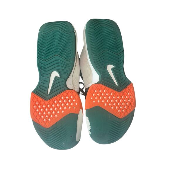 Nike LeBron Witness 8 Cannon Basketball Shoes Men’s Size 13 White Green Orange main image 7